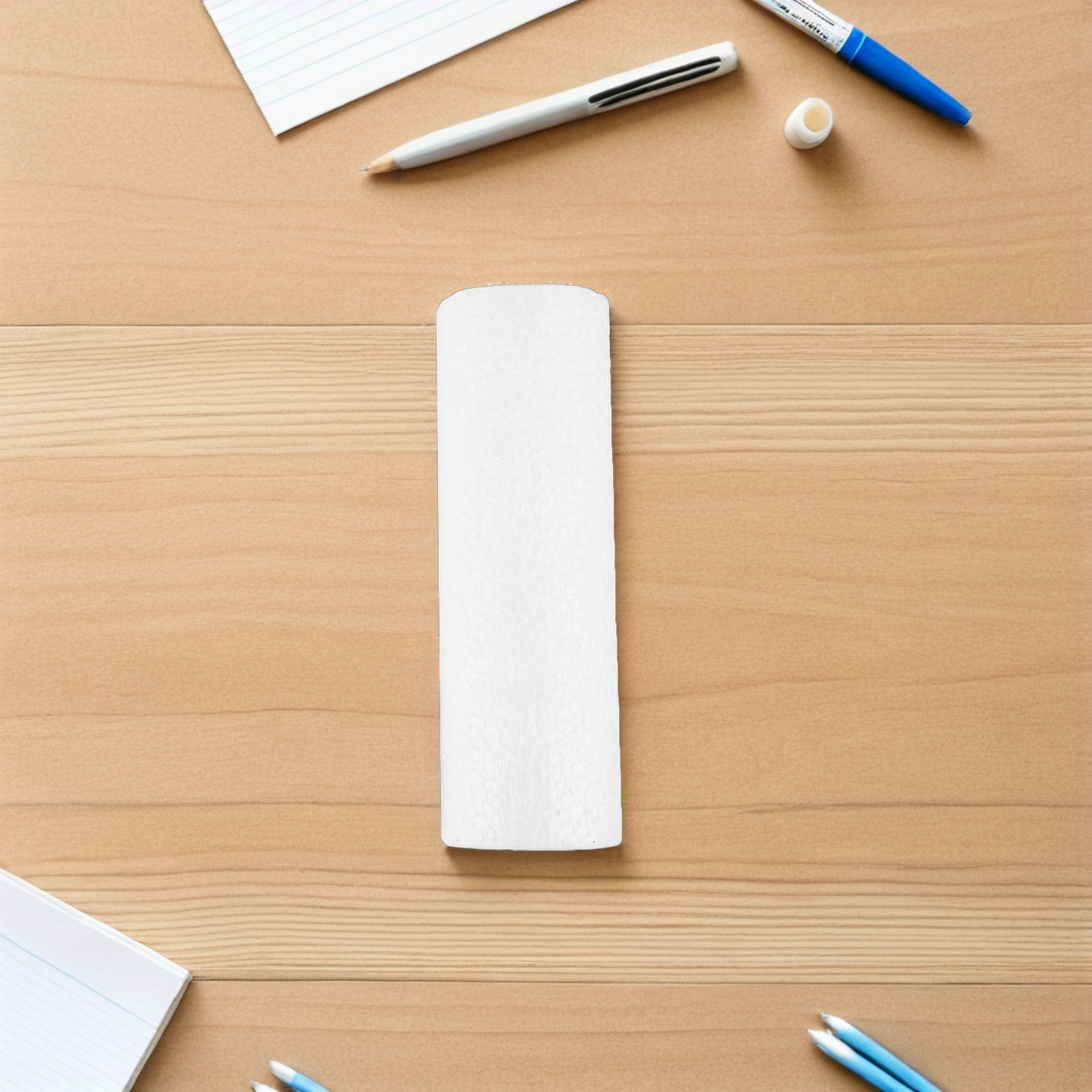 Wedding Floral Supply - 12Pcs Polystyrene Craft Foam Cylinders White