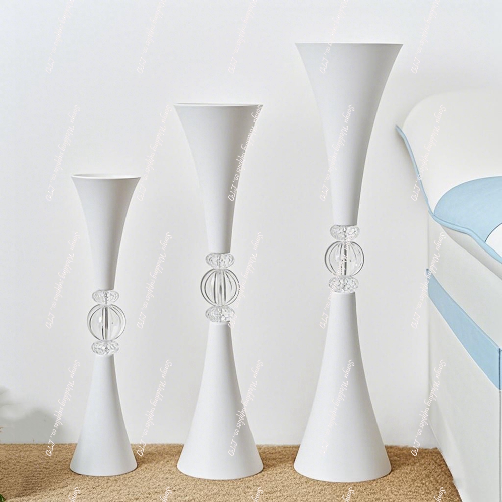 Centerpiece Vase Tall - 10pcs 50/60/70cm acrylic Flower Ball Stand