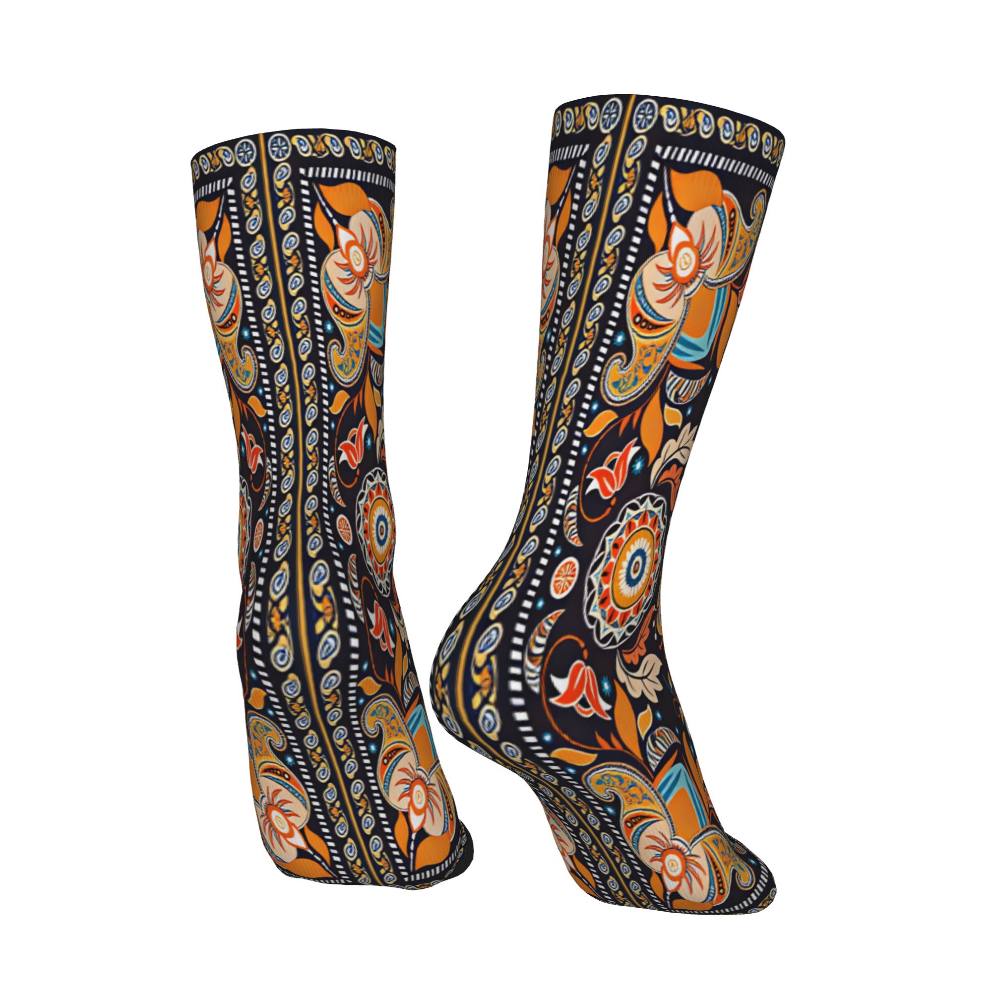 Navy Orange Folk Floral Mandal - Good Floral & Wedding Decor Supply Photos review and price