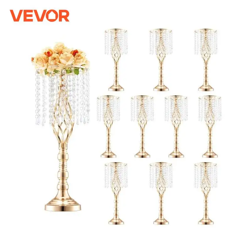 VEVOR Tall Crystal Wedding Flo - Centerpiece Vase Tall review and price