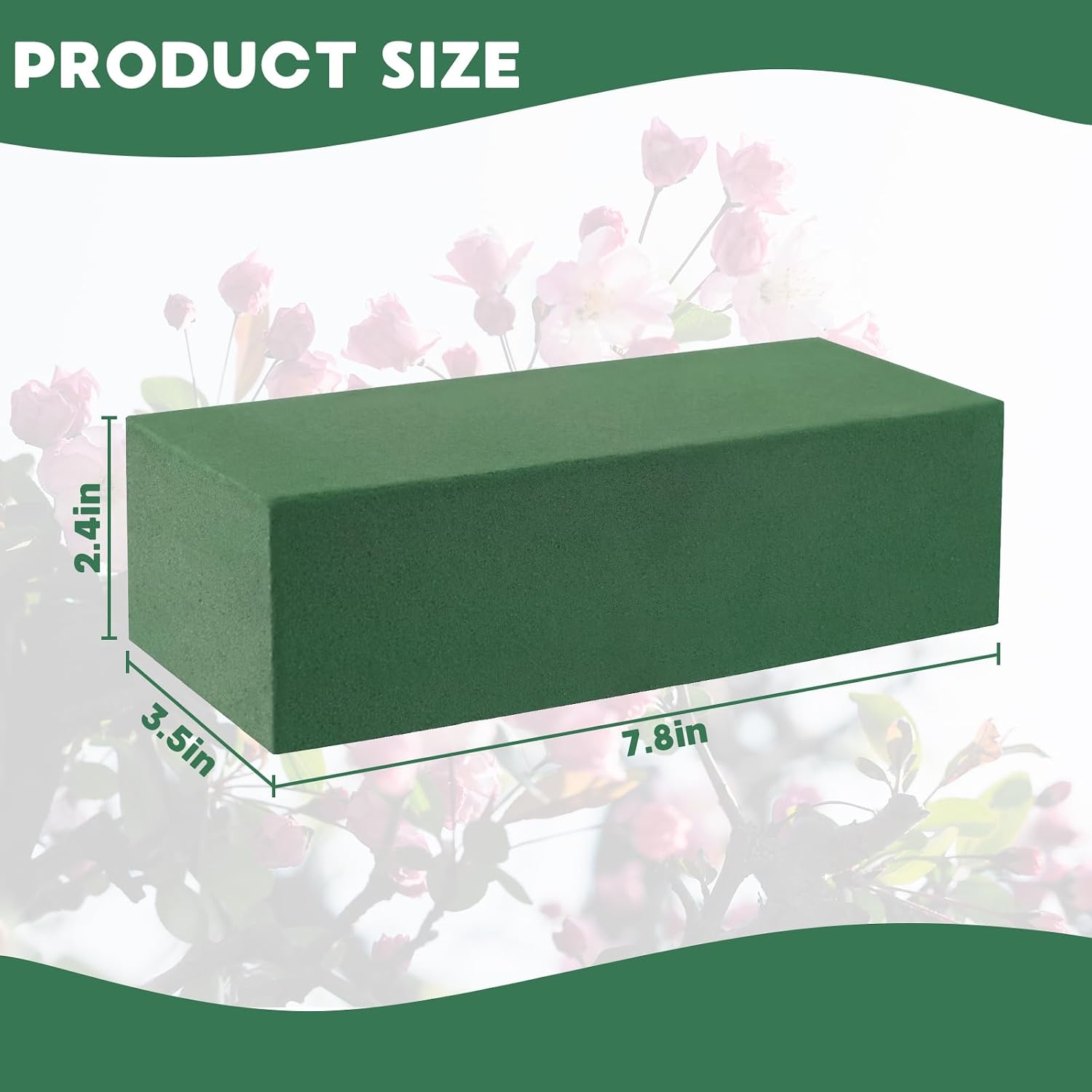 72 Pcs Floral Foam Blocks, Gre - Wedding Floral Supply review and price