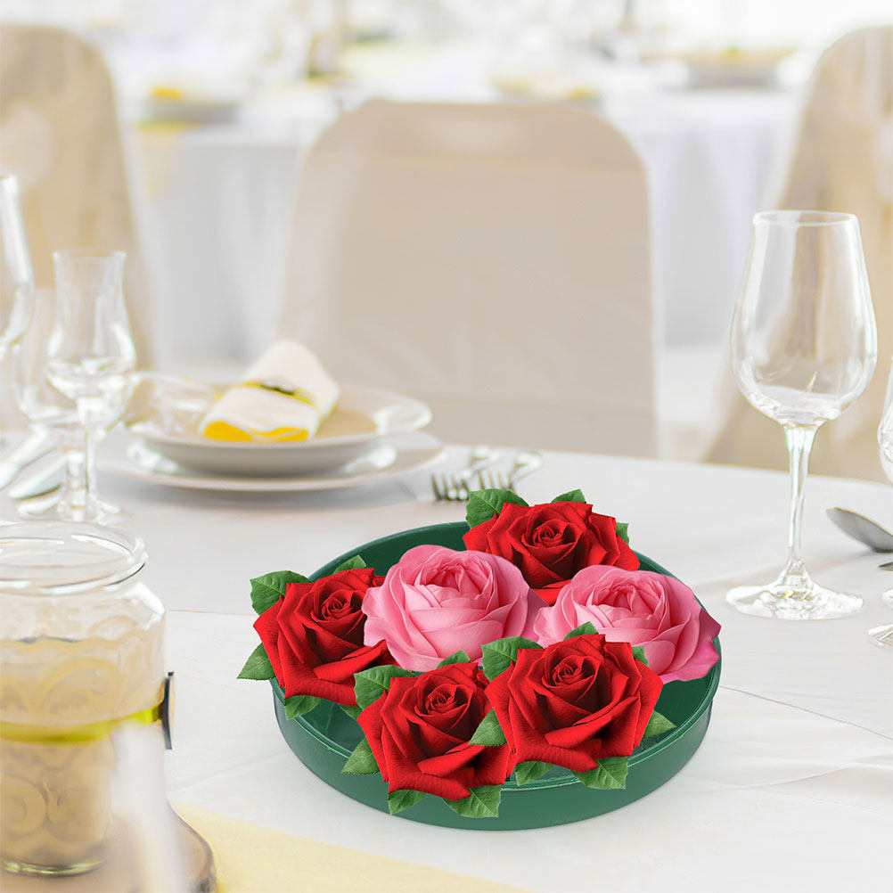 12Pcs Round Plastic Floral Des - Wedding Floral Supply review and price
