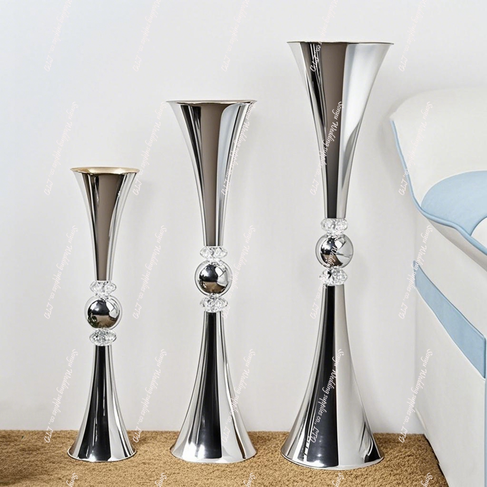 10pcs 50/60/70cm acrylic Flowe - Centerpiece Vase Tall review and price