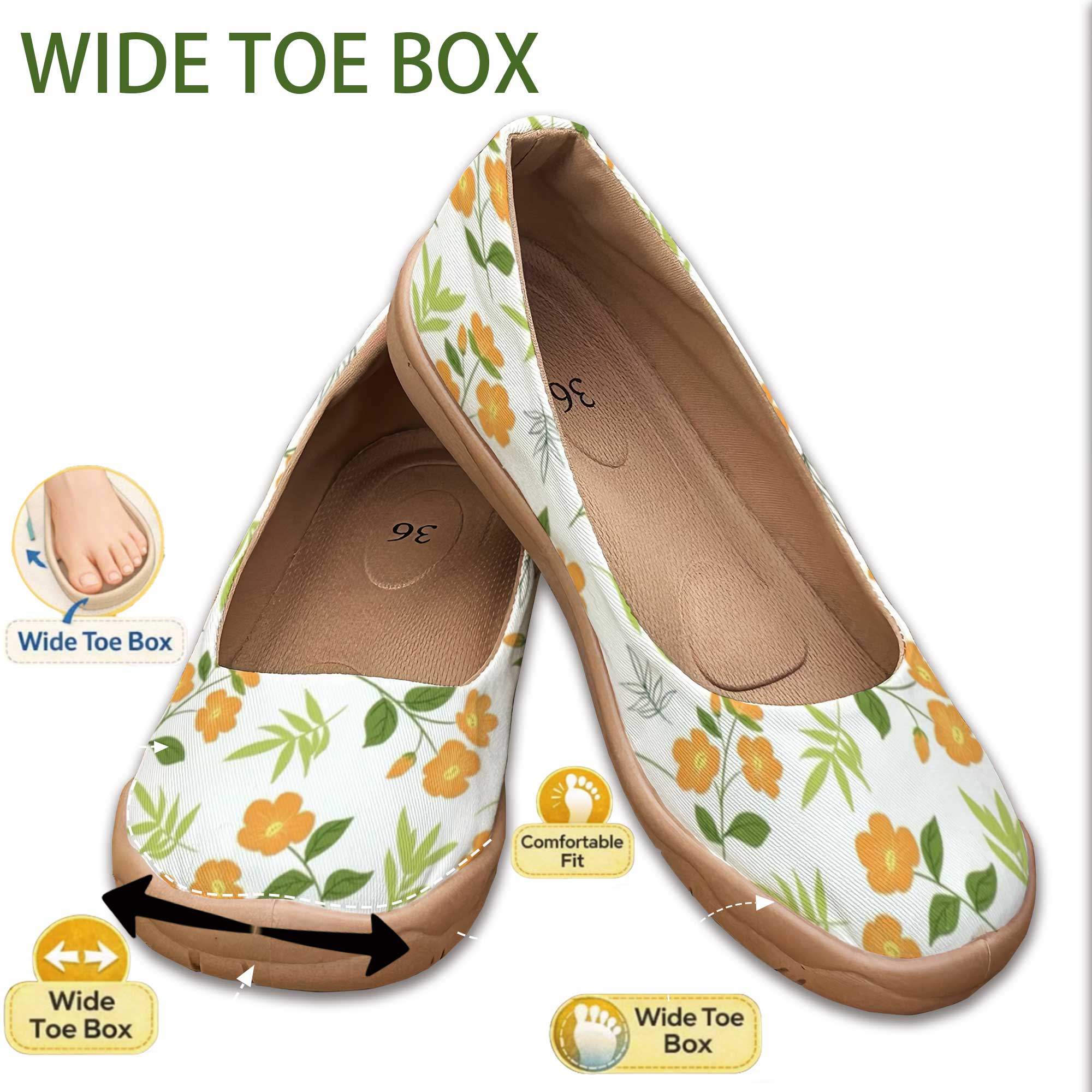 Good News for Wide Feet! Wide- - Good Floral & Wedding Decor Supply Photos review and price