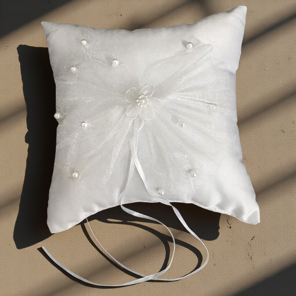 Ring Pillow Wedding Bridal Sof - Ring Bearer Pillow review and price