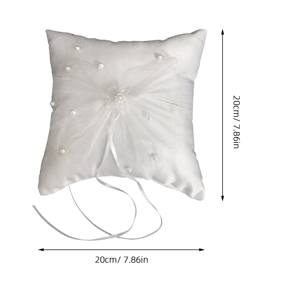 Ring Pillow Wedding Bridal Sof - Ring Bearer Pillow review and price