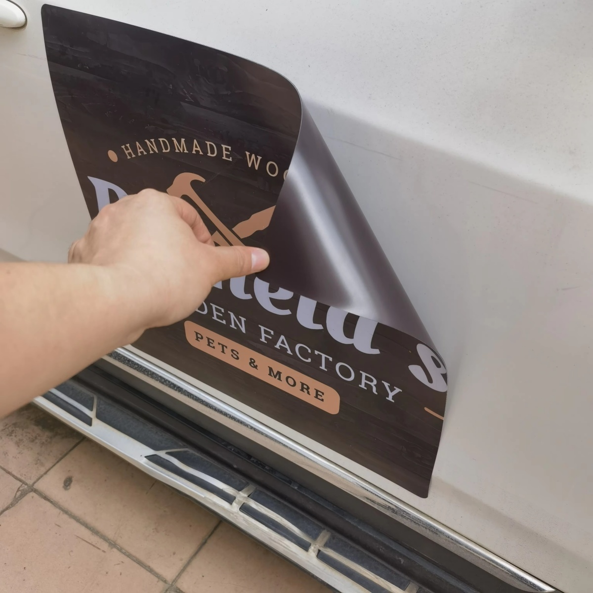 Customizable Magnetic Car Deca - Wedding Party Supply review and price