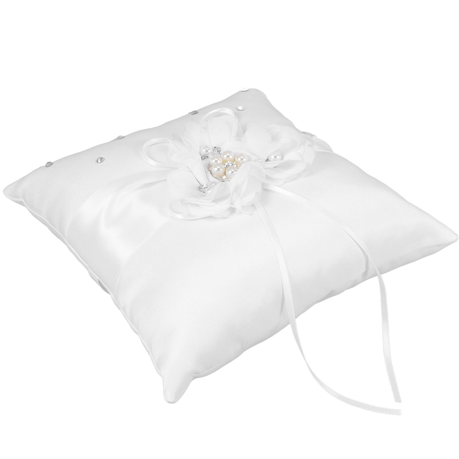 20x20cm Flower Wedding Ring Pi - Ring Bearer Pillow review and price