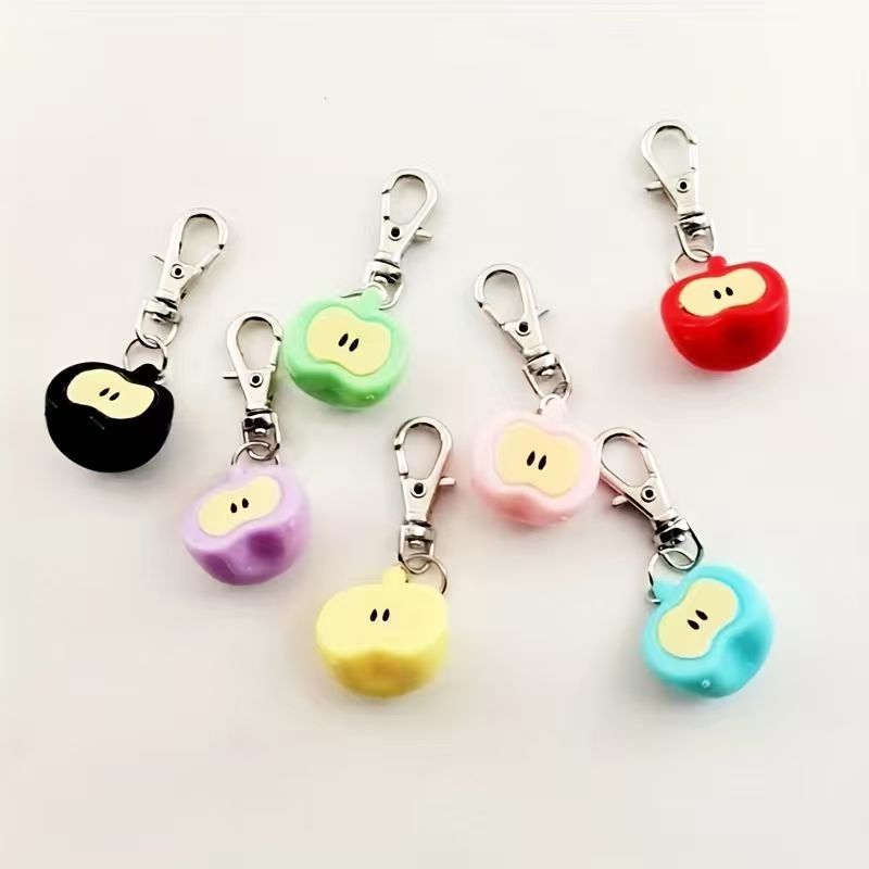 7pcs resin simulated Apple key - Wedding Yes review and price