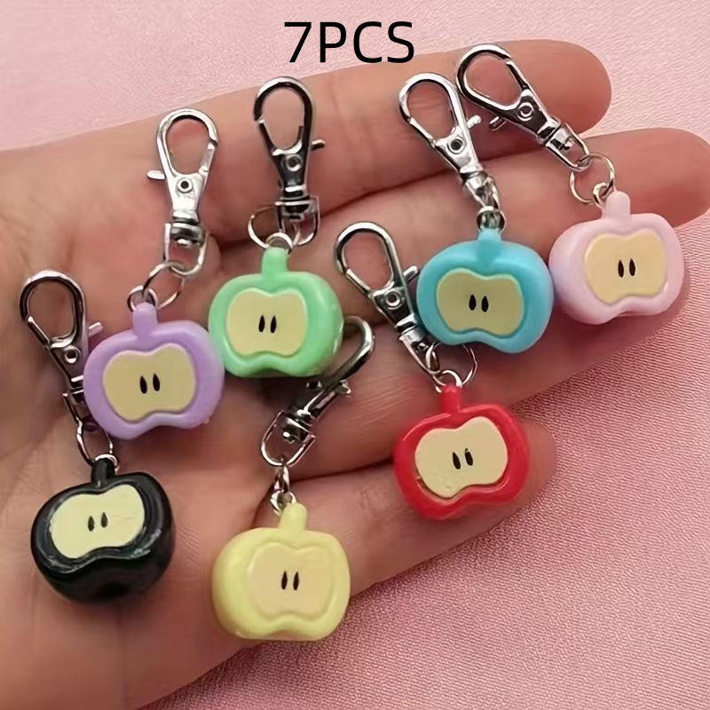 7pcs resin simulated Apple key - Wedding Yes review and price