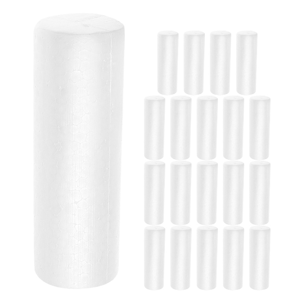 20Pcs Foam Cylinders White 12. - Wedding Floral Supply review and price