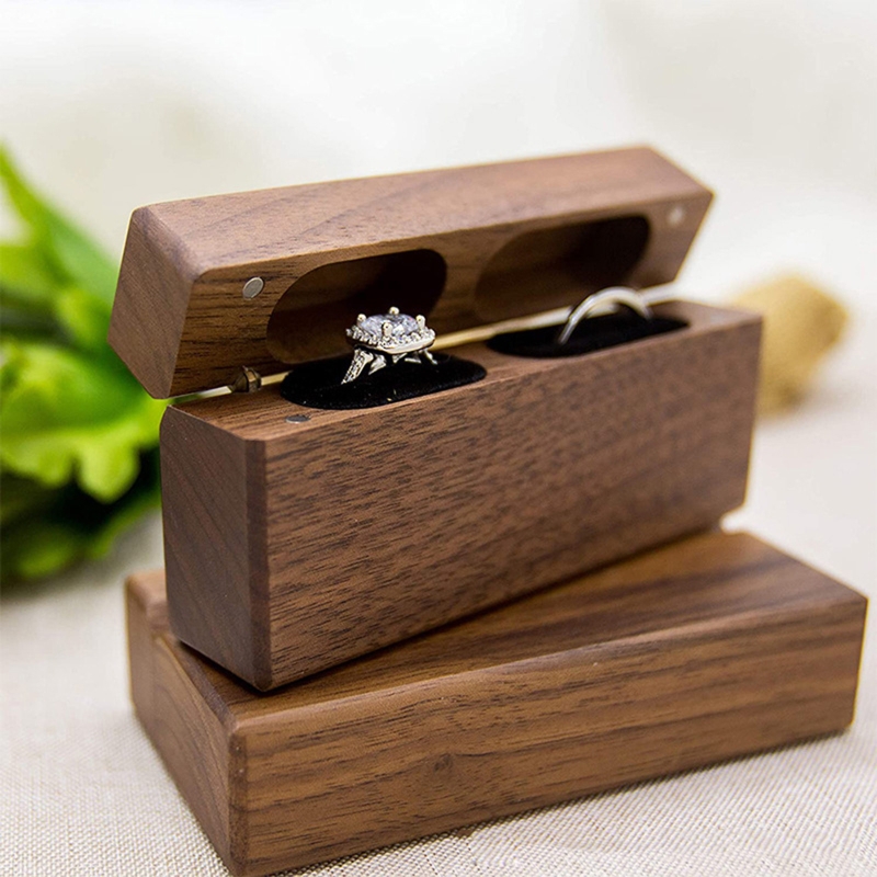 ZB91 Fashion Wood Ring Box for - Ring Bearer Pillow review and price