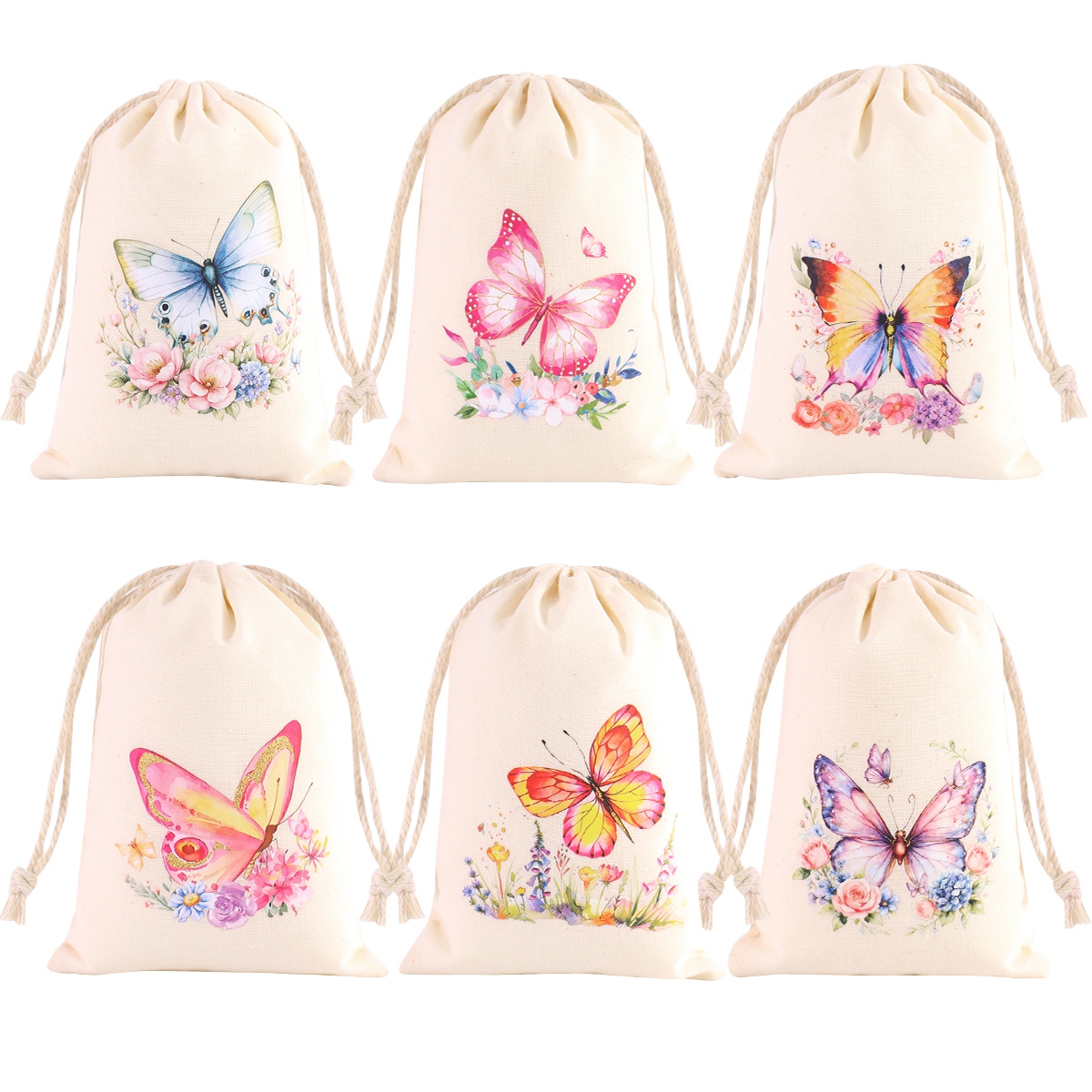 6pcs Spring Floral Butterfly L - Wedding Floral Supply review and price