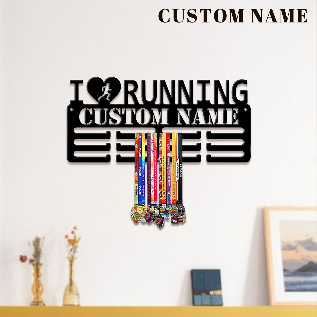 Custom I Love Running Metal Me - Wedding Party Supply review and price