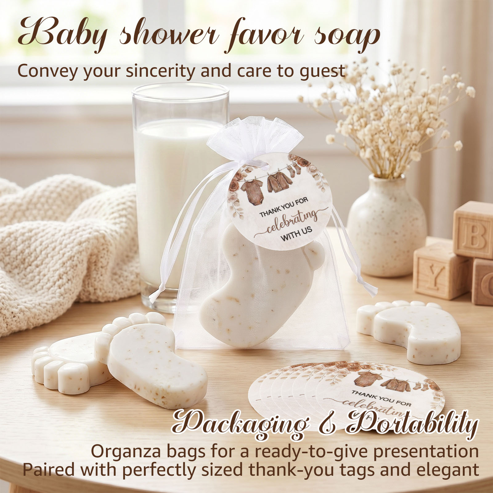 50Set Baby Shower Soap Favors  - Wedding Fountain review and price