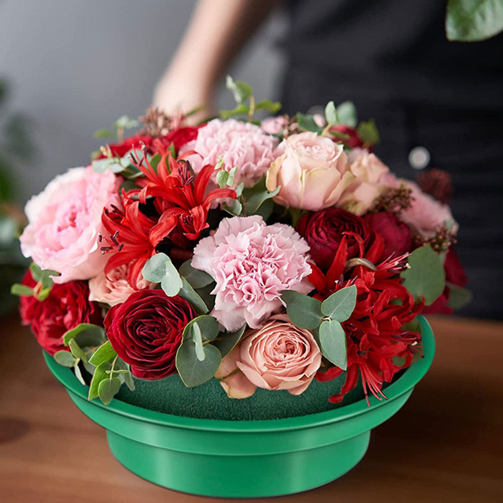 2Pcs Round Floral Mud Floral A - Wedding Floral Supply review and price