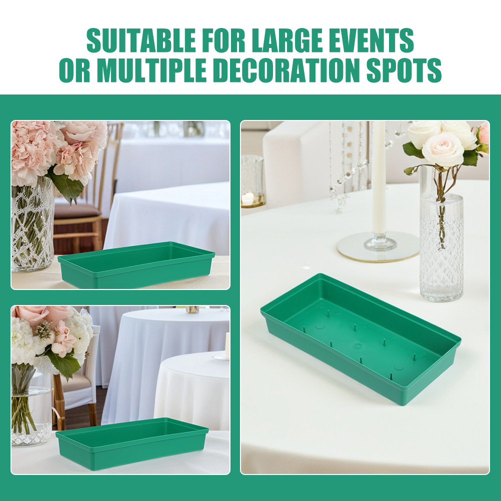 8Pcs Rectangle Floral Mud Tray - Wedding Floral Supply review and price